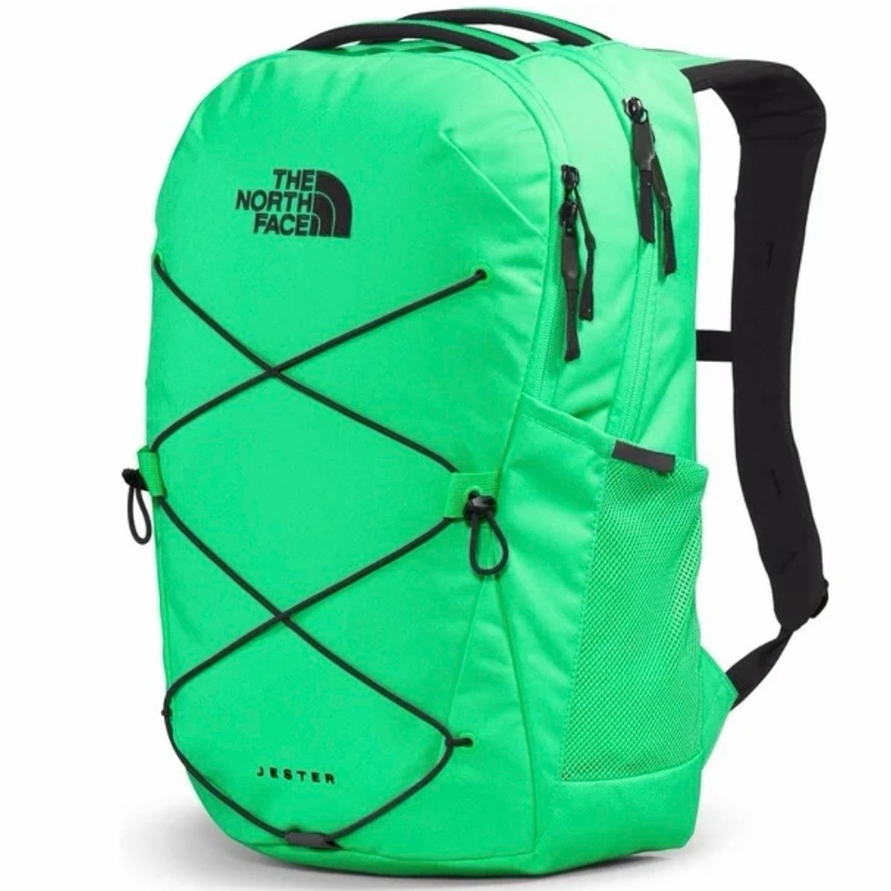 THE NORTH FACE Jester Commuter Laptop Backpack, Chlorophyll Green/TNF Black - Picture 2 of 14